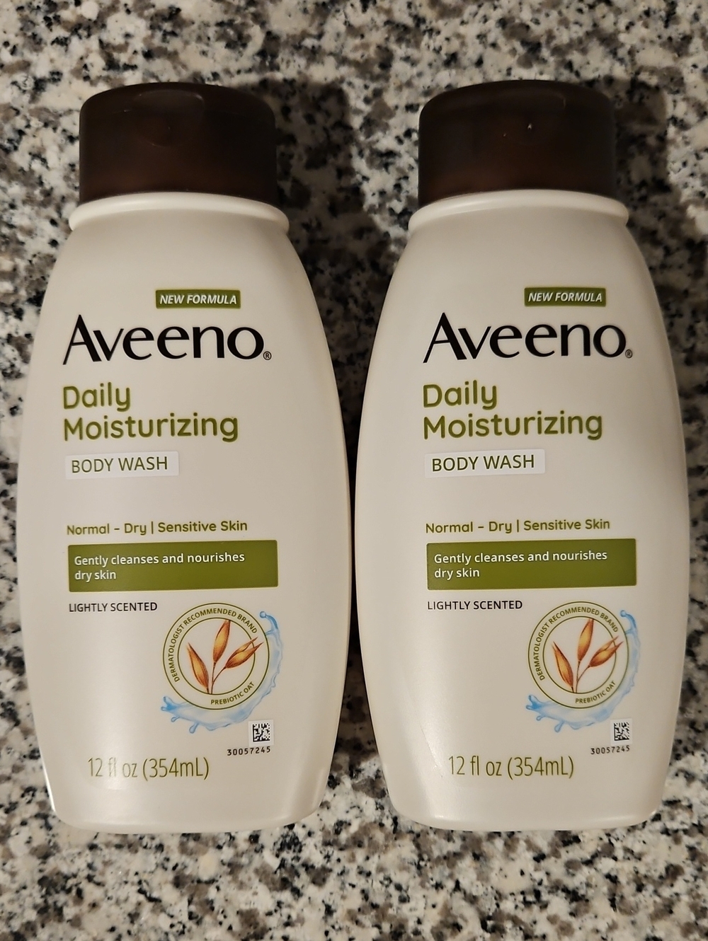 2x Aveeno Daily Moisturizing Body Wash - 12oz